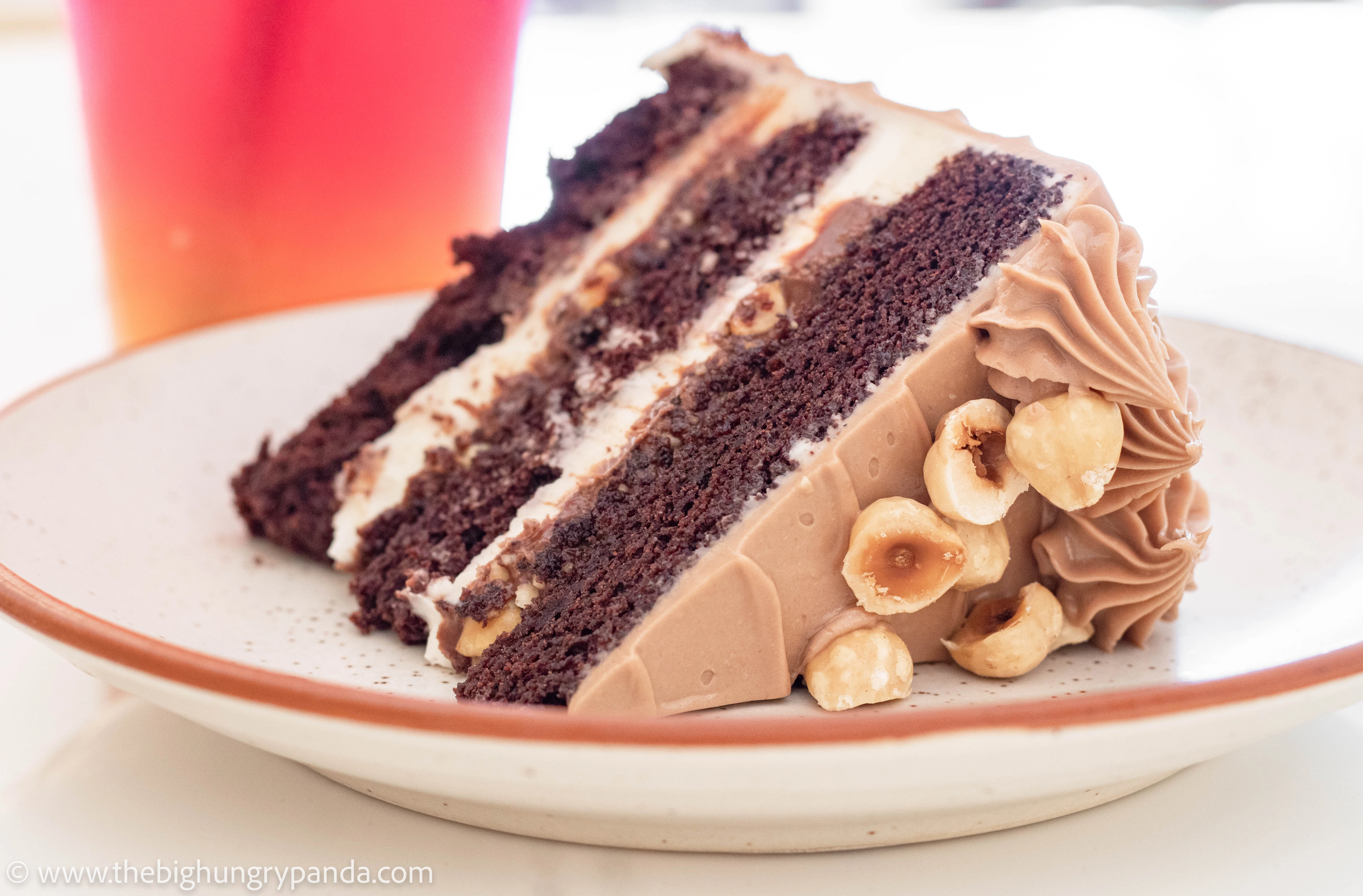 Coffee & Hazelnut Cake 